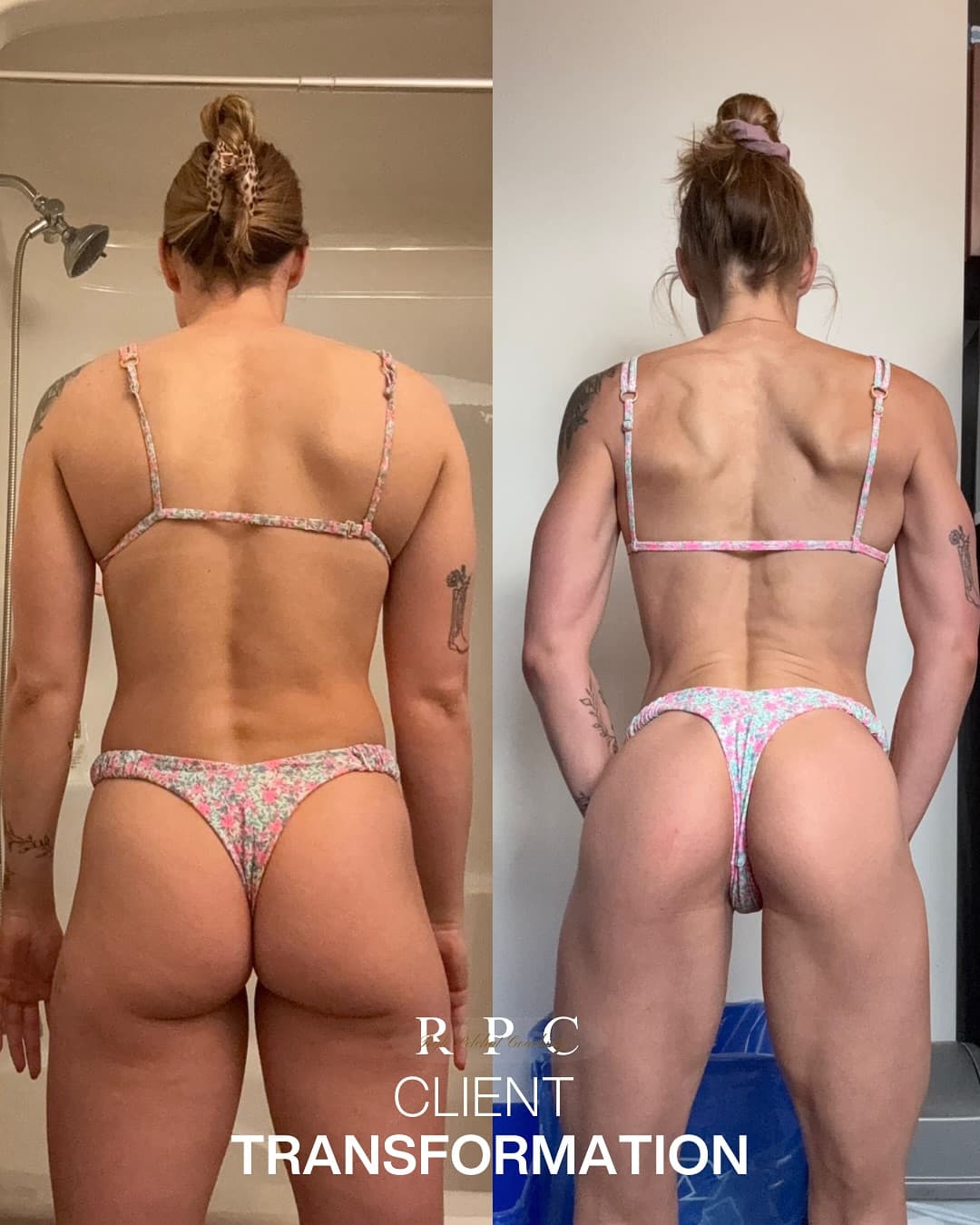 Client transformation - back view