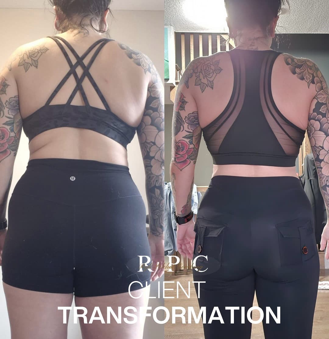 Client transformation - back view